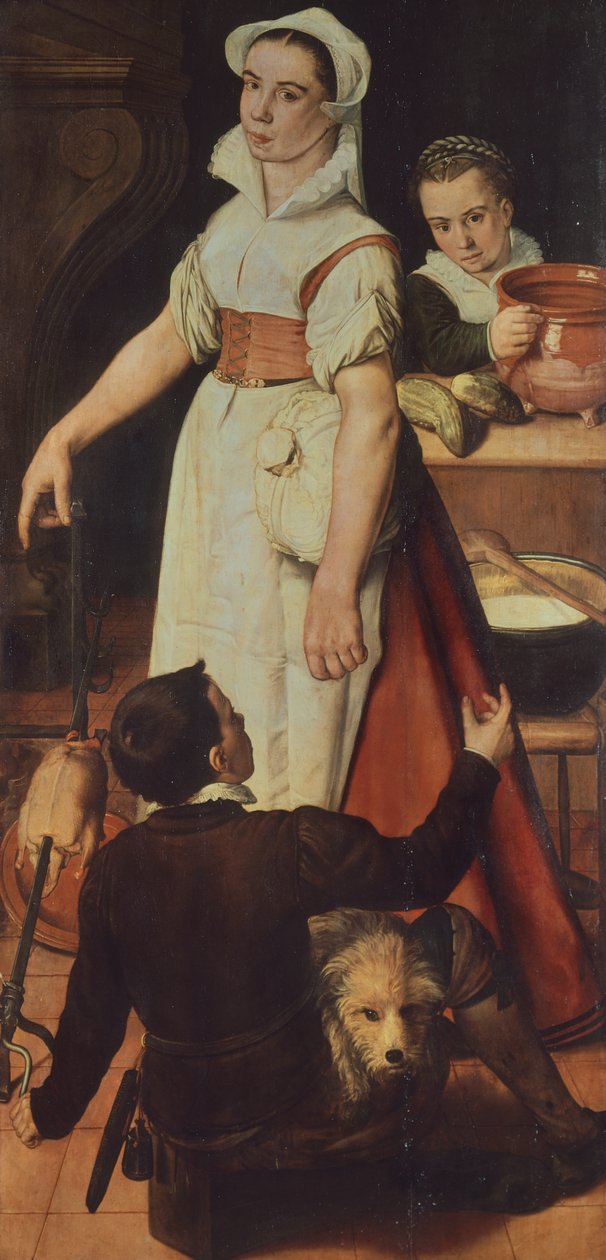 Cook, de Pieter Aertsen (1507 ou 1508-1575) de Pieter Aertsen