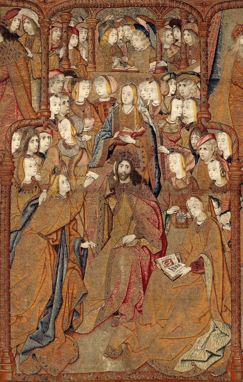 Triunfos da Mãe de Deus ou Panos de Oro, c.1500-02 (tapeçaria) de Pieter (attr. to) Coecke van Aelst