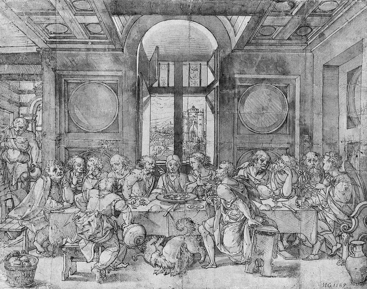 A última Ceia de Pieter (circle of) Coecke van Aelst