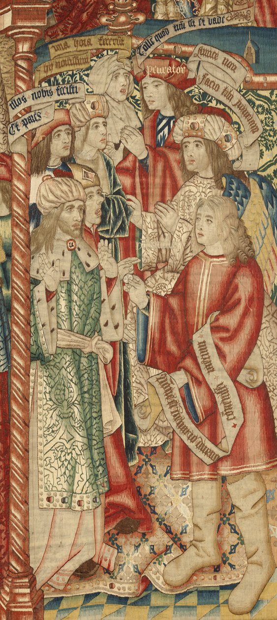 A parábola dos trabalhadores da vinha, c.1500 (tapeçaria) de Pieter (studio of) Coecke van Aelst