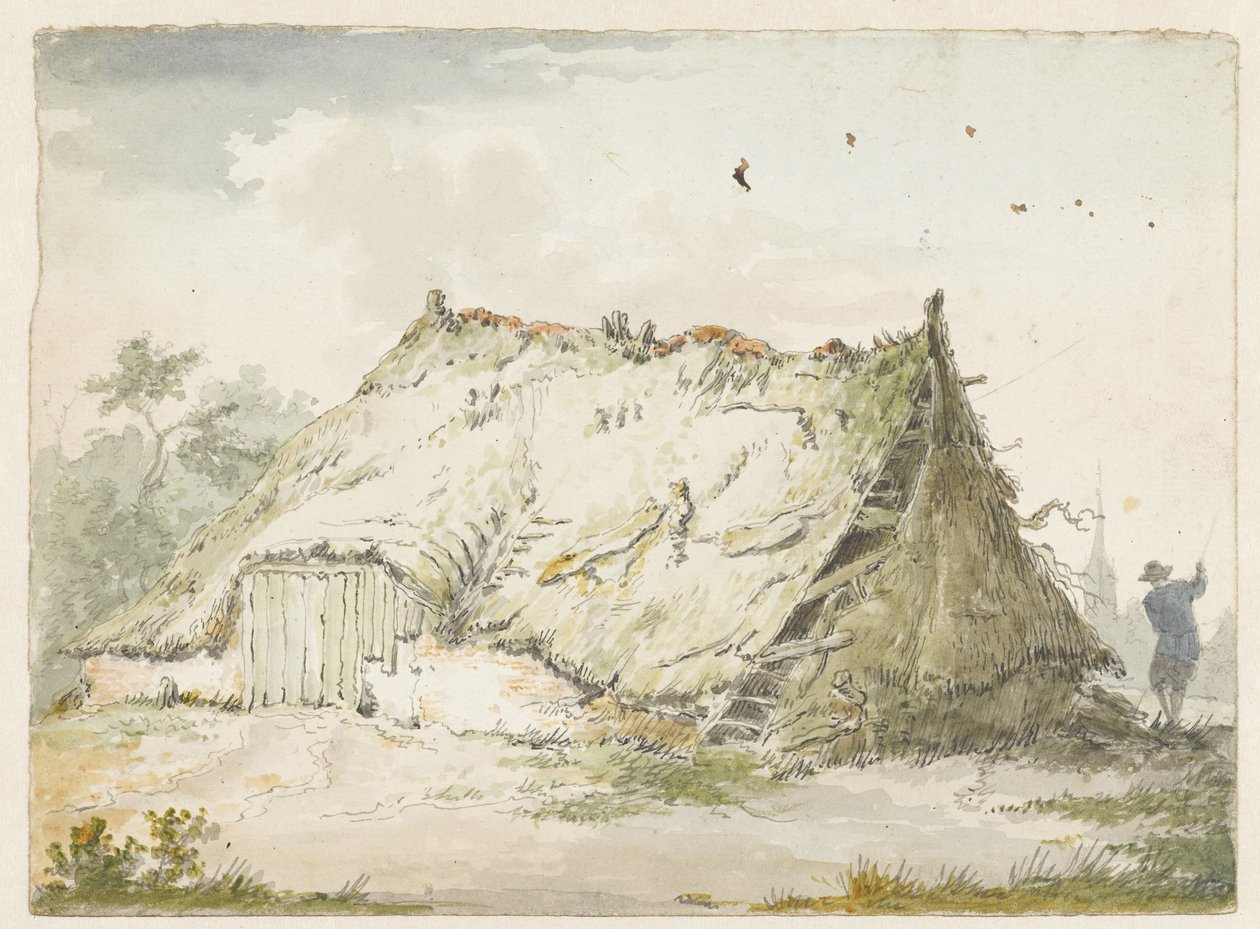 Fazenda em ruínas de Pieter Bartholomeusz. Barbiers