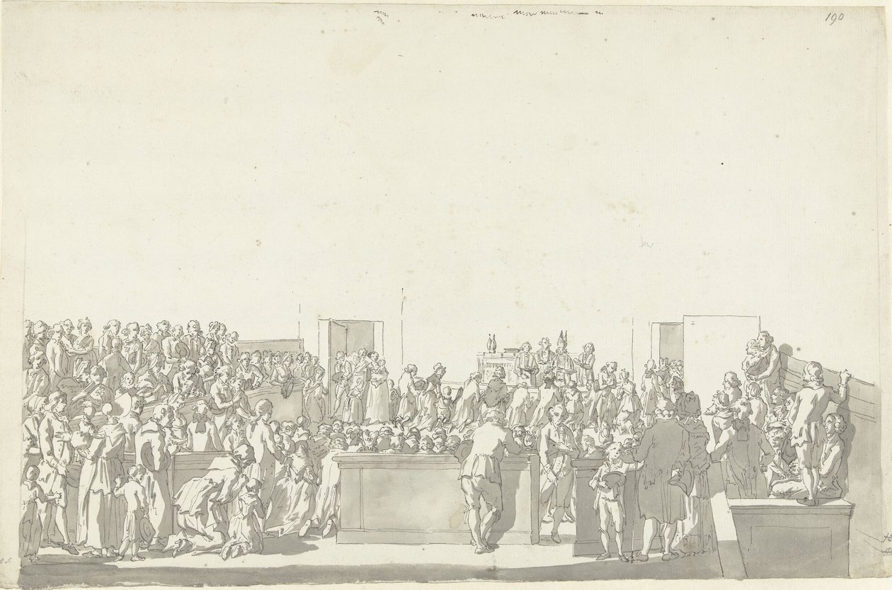 Comunhão Católica de Pieter Bartholomeusz. Barbiers