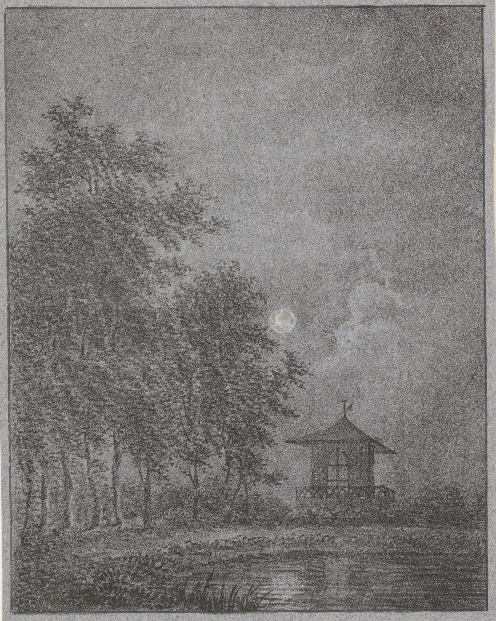 Jardim à luz da lua de Pieter Bartholomeusz. Barbiers