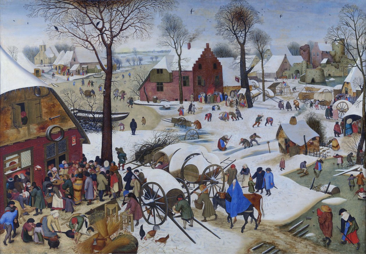O censo em Belém de Pieter Breughel the Younger