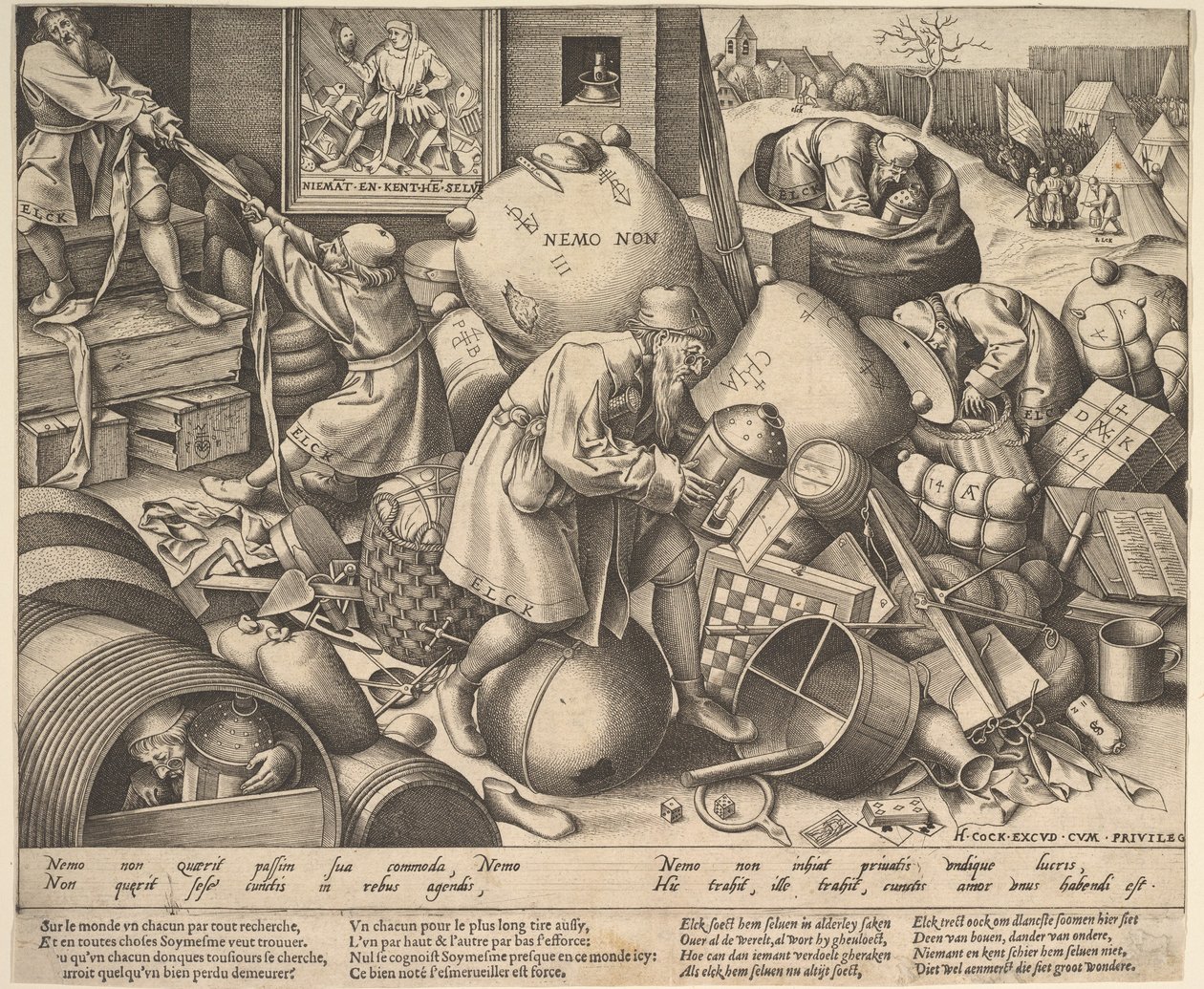 Todo mundo, ca.1558 de Pieter Bruegel the Elder