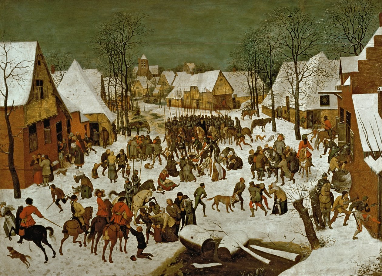 Massacre dos Inocentes, 1565-66 de Pieter Bruegel the Elder
