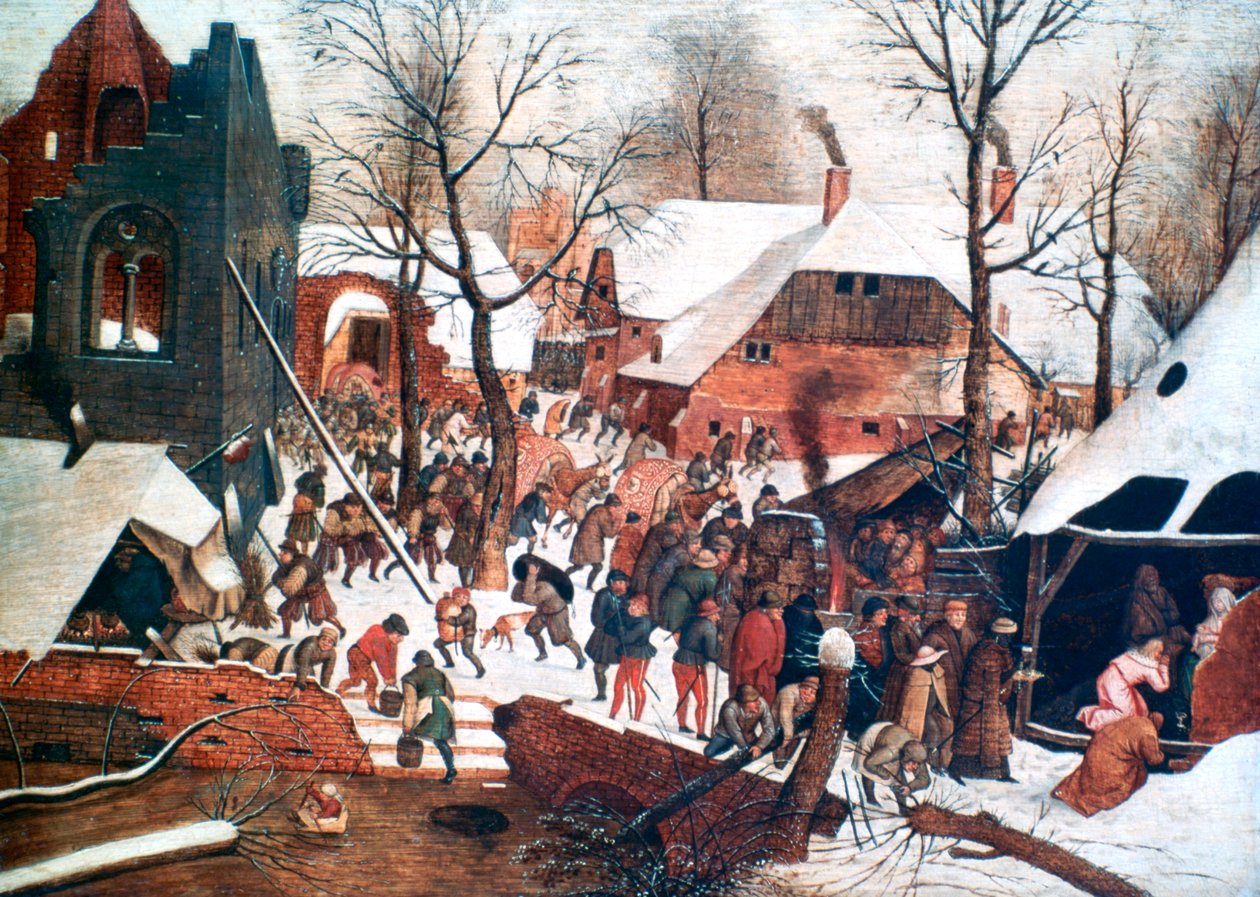 A Adoração dos Reis Magos, c1567 de Pieter Bruegel the Elder