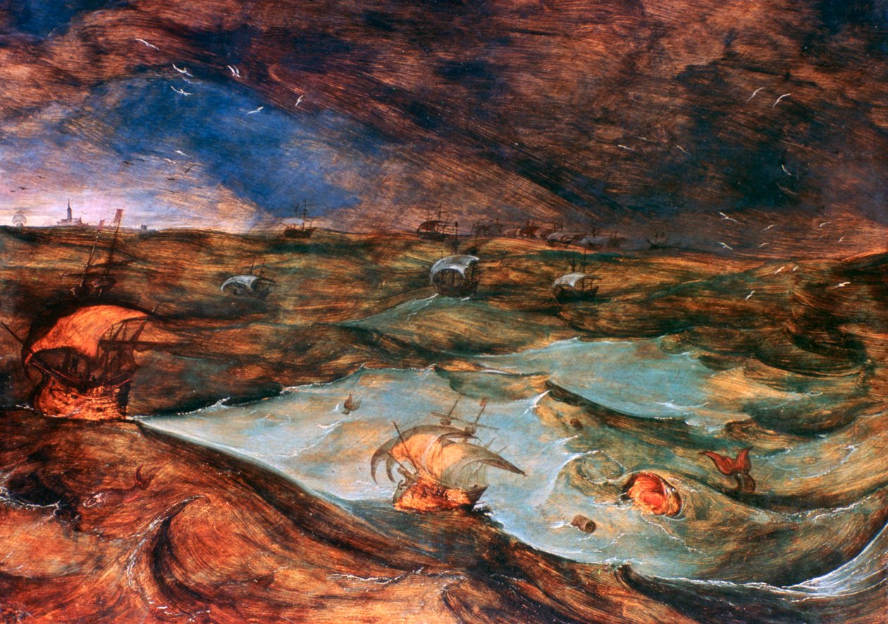 A Tempestade, 1569 de Pieter Bruegel the Elder