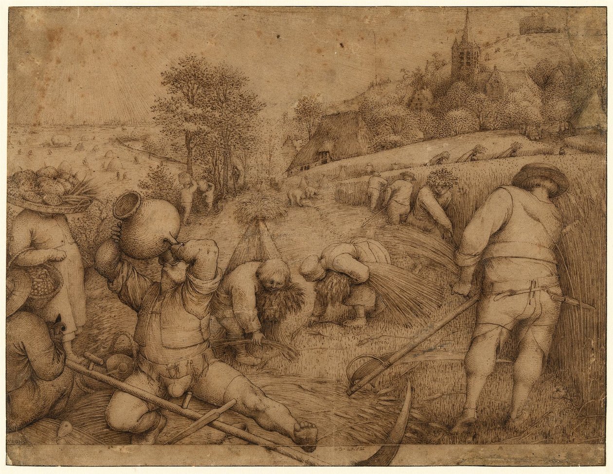 verão de Pieter Brueghel the Elder