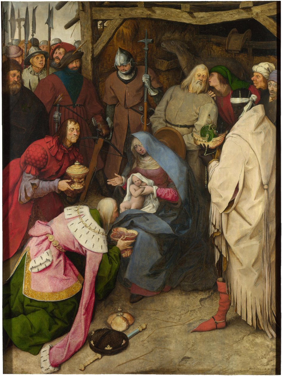 A Adoração dos Reis de Pieter Brueghel the Elder