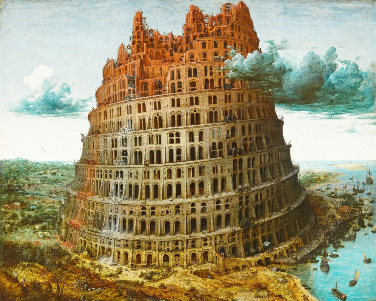 A Torre de Babel (Rotterdam) de Pieter Bruegel the Elder