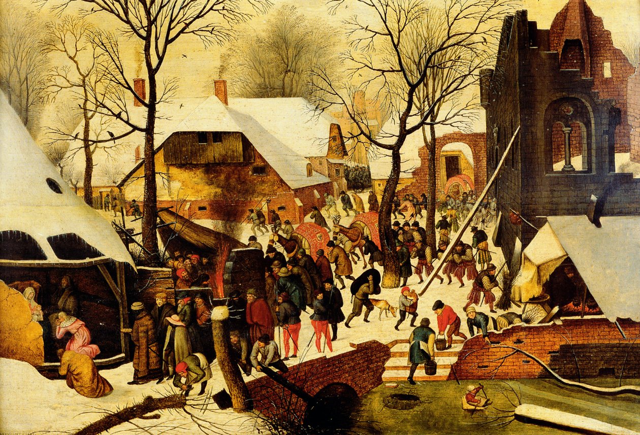 Adoração dos Reis Magos de Pieter Brueghel the Younger