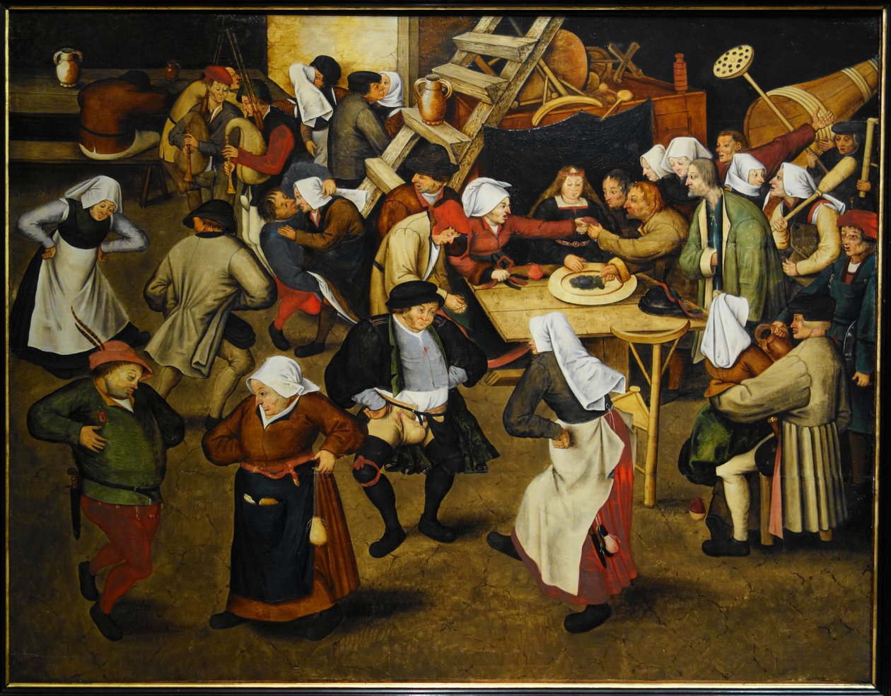 Casamento camponês de Pieter Brueghel the Younger