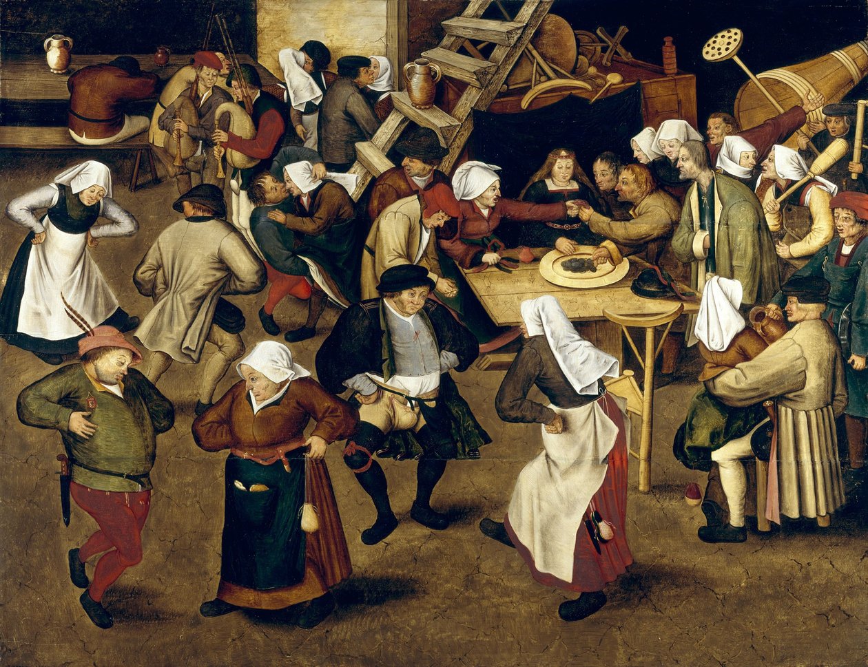 Casamento camponês de Pieter Brueghel the Younger