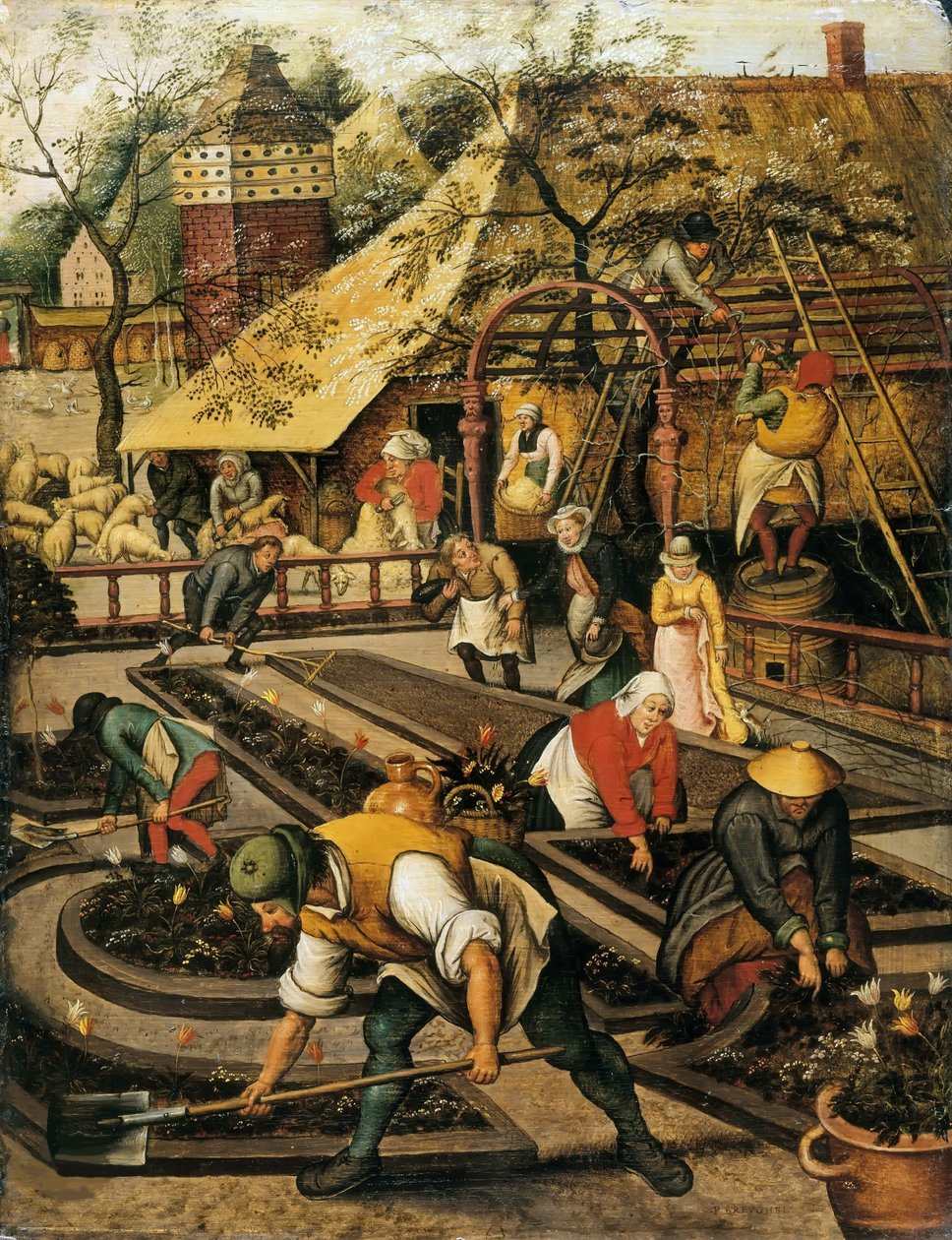 Primavera. de Pieter Brueghel the Younger
