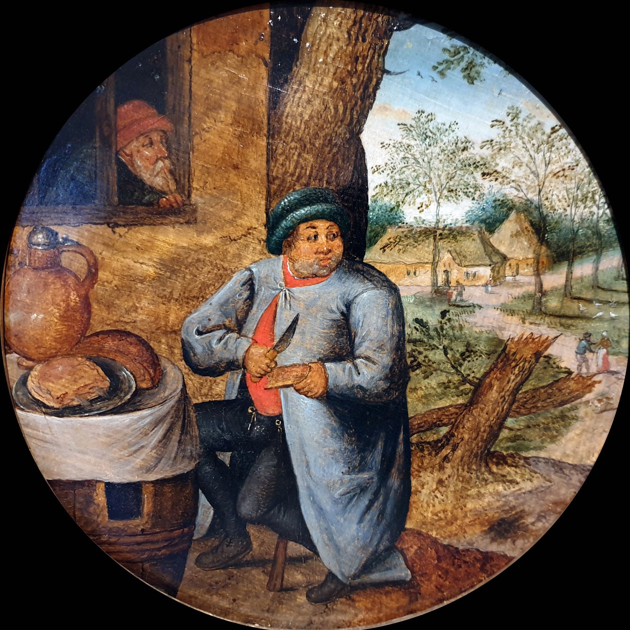 O comedor de pão de Pieter Brueghel the Younger