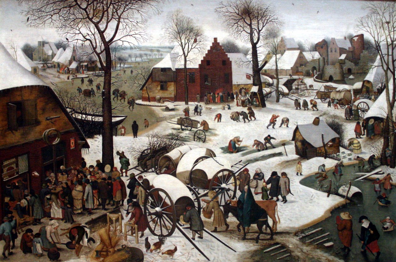 O recenseamento em Belém de Pieter Brueghel the Younger