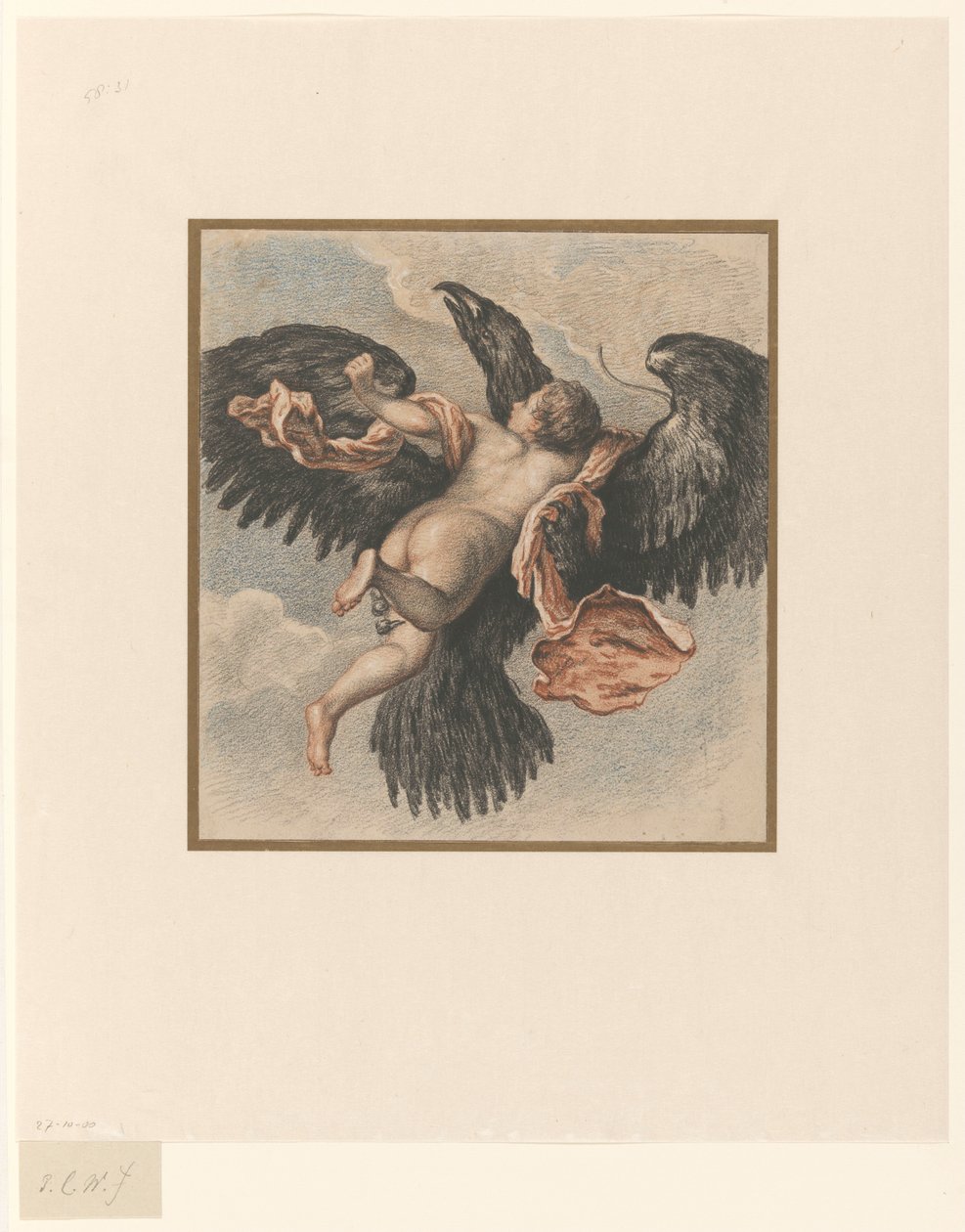 O roubo de Ganimedes de Pieter Christoffel Wonder