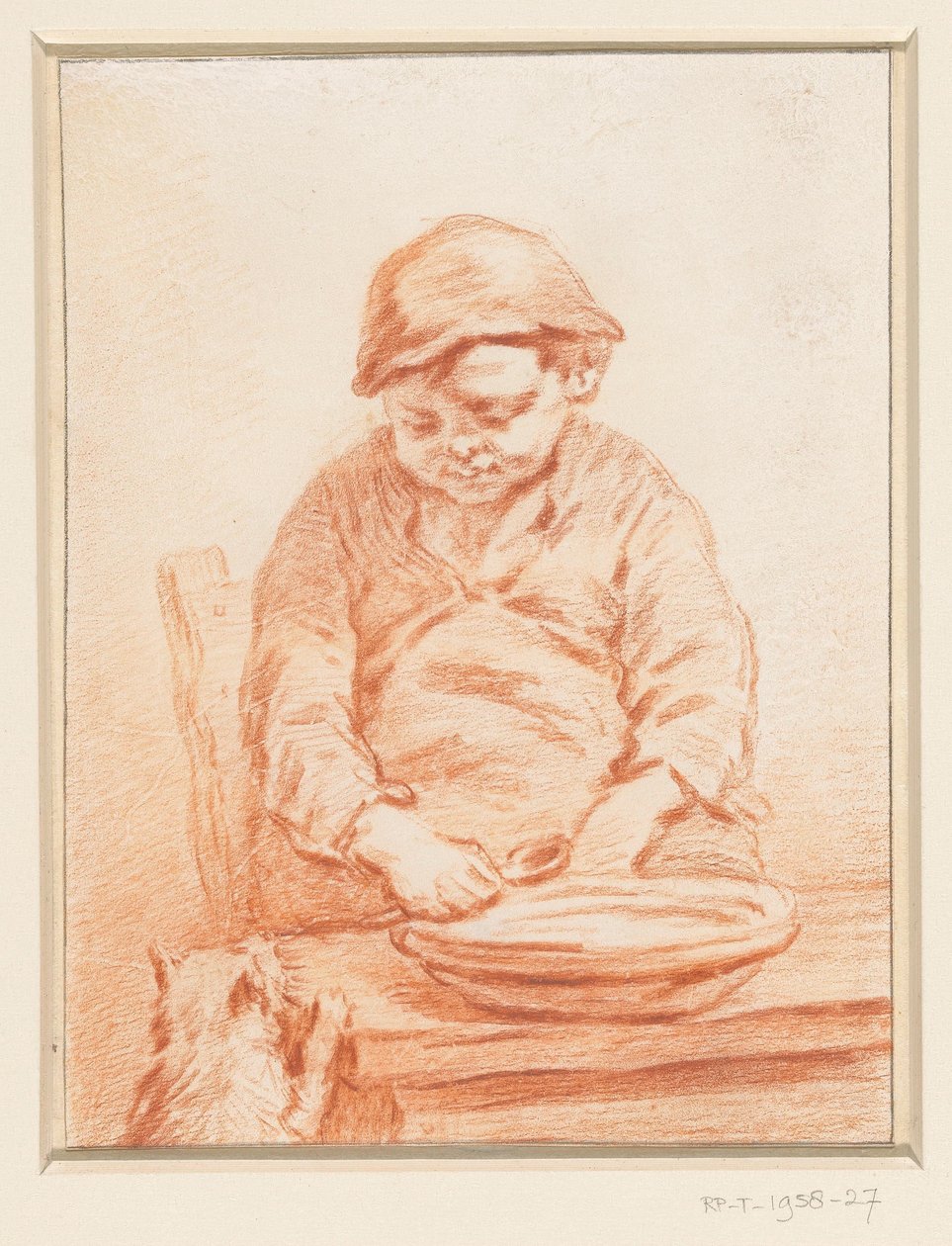 Galahad sozinho podia ver a beleza perfeita do Santo Graal, c.1925 (lito a cores) de Pieter Christoffel Wonder
