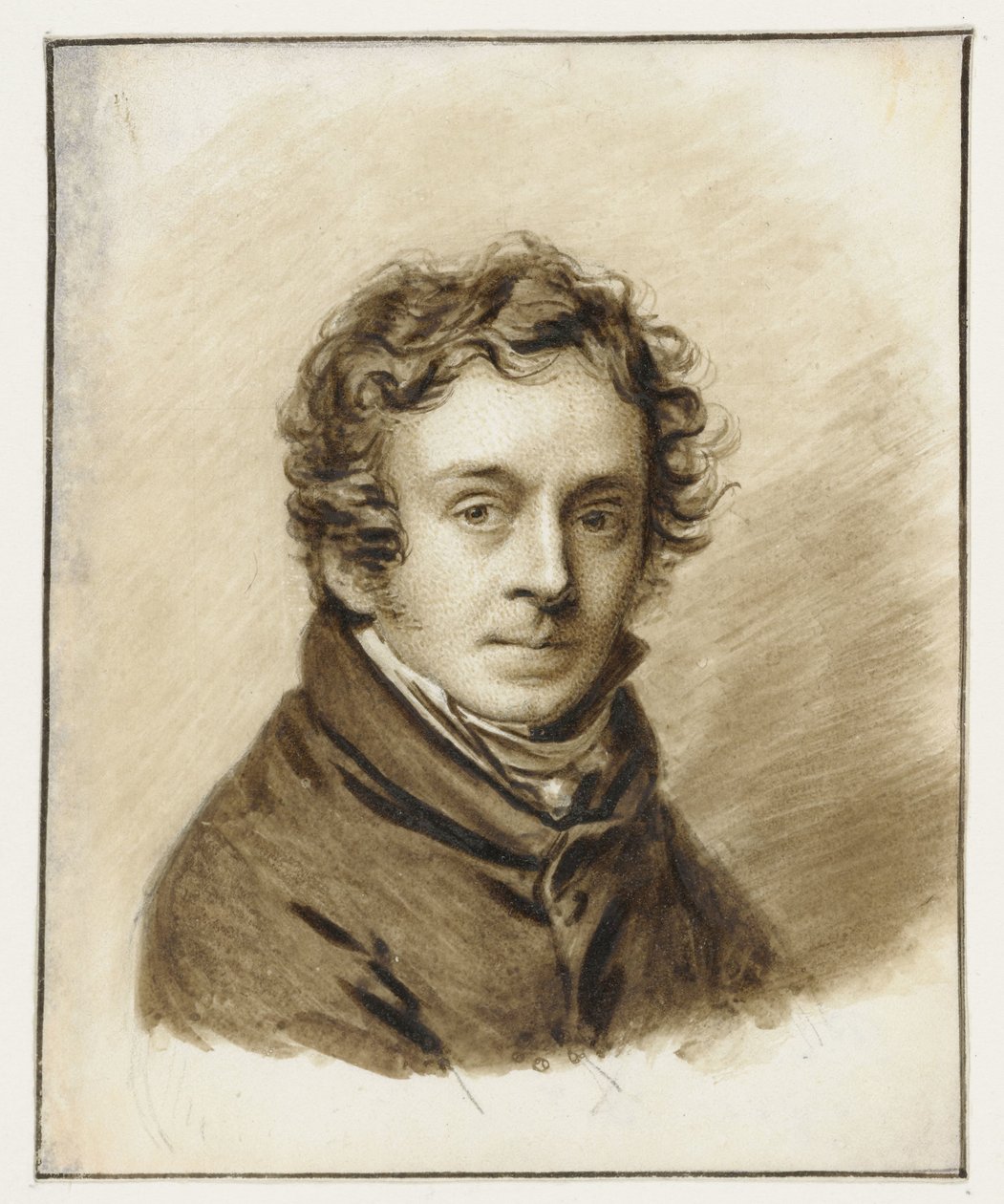Auto-retrato de Pieter Christopher Wonder de Pieter Christoffel Wonder