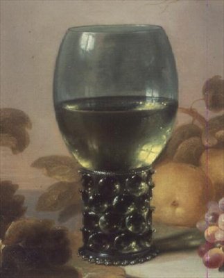 Still Life of Glass Goblet (detalhe de 52818) de Pieter Claesz
