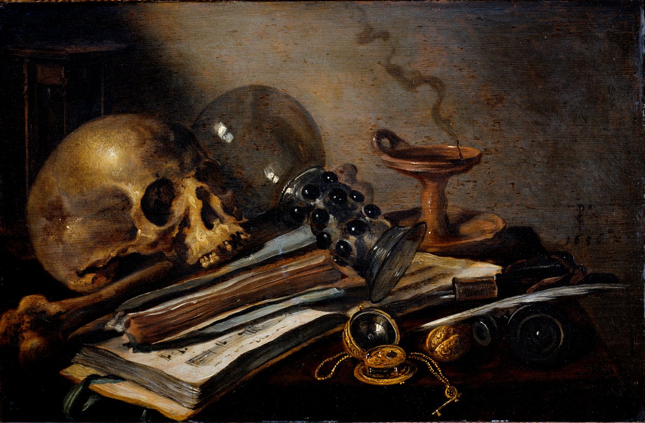 Natureza morta, Vaidade de Pieter Claesz