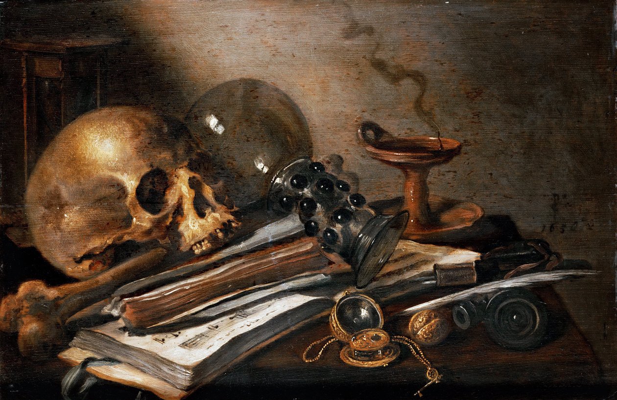 Natureza morta, Vaidade de Pieter Claesz