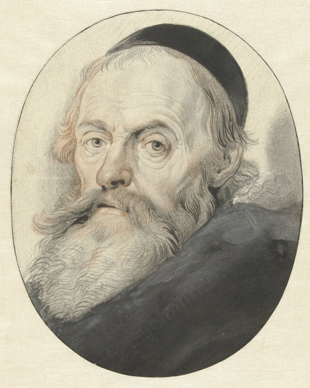 Retrato de Hendrick Goltzius de Pieter Claesz. Soutman (possibly)