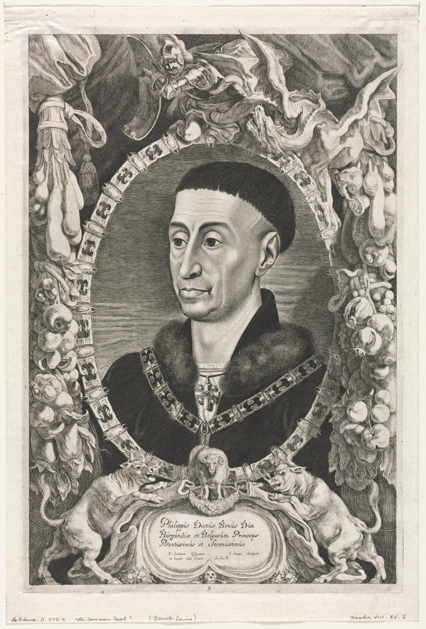 Filipe o Bom da Borgonha de Pieter Claesz. Soutman