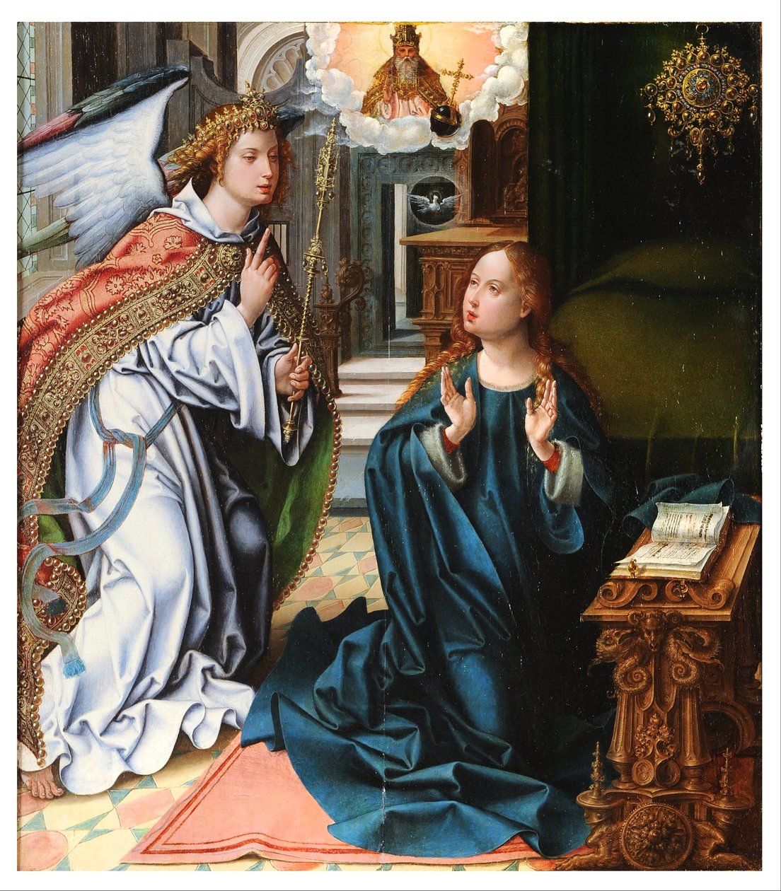 Anunciação de Pieter Coecke van Aelst