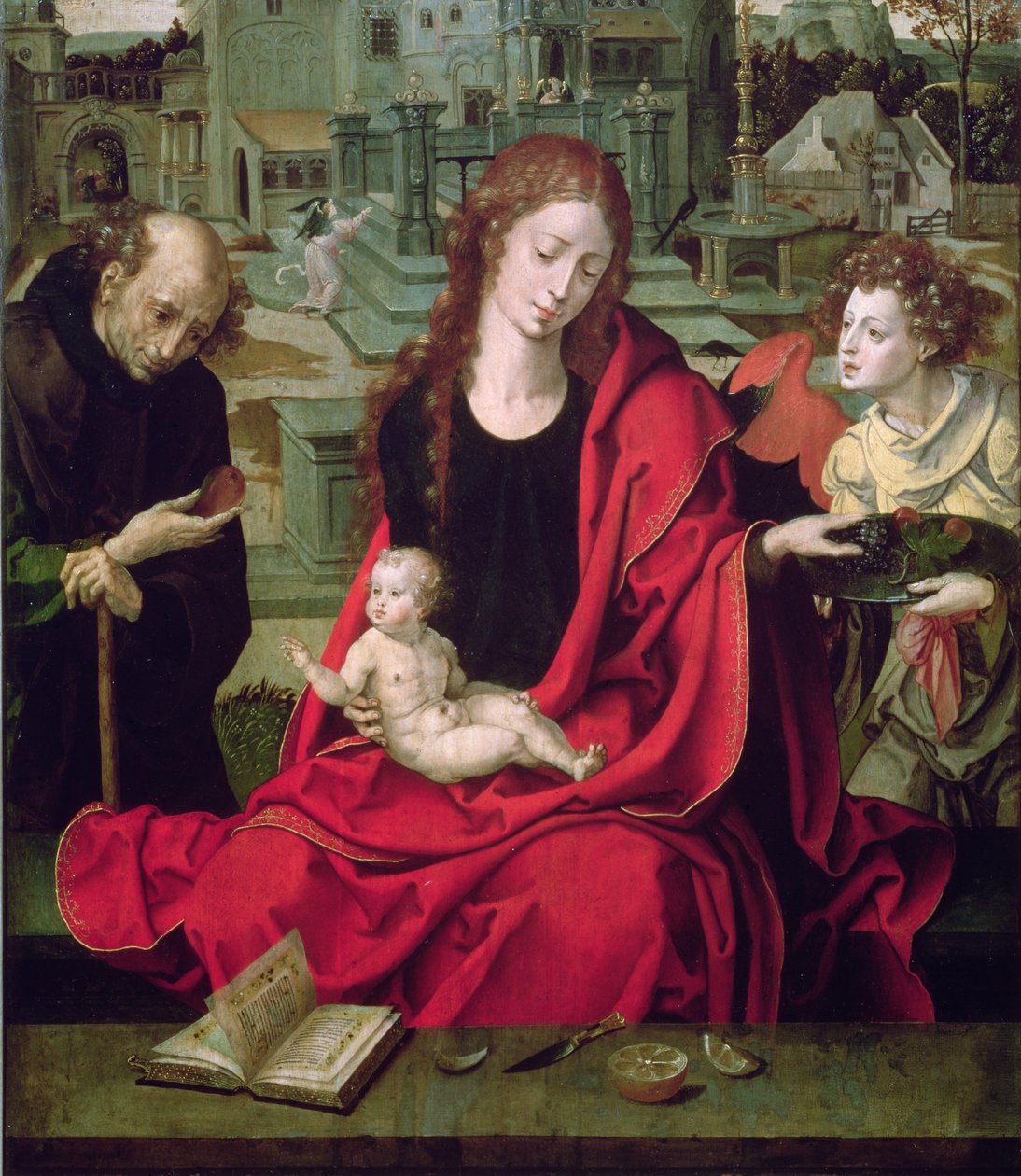 A Sagrada Família, do século XVI de Pieter Coecke van Aelst