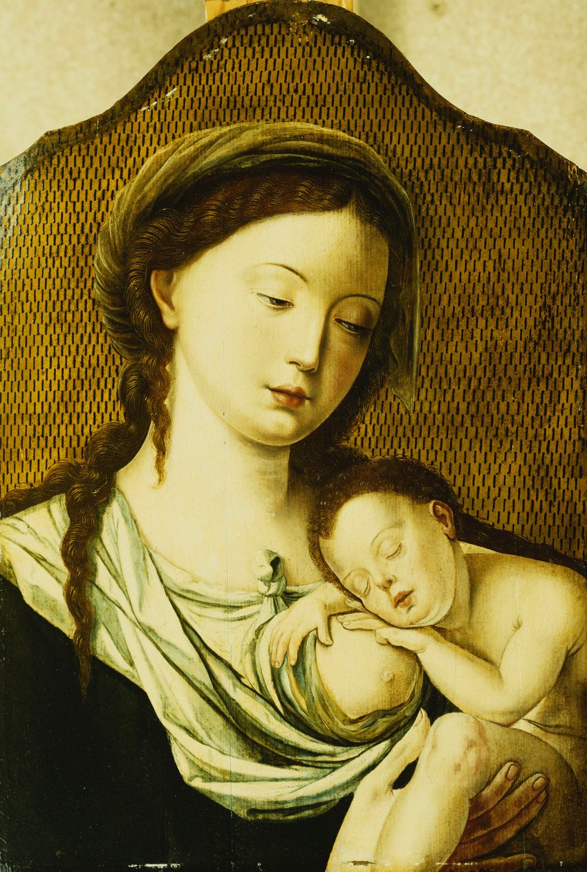 Madonna e criança, de Pieter Coecke van Aelst