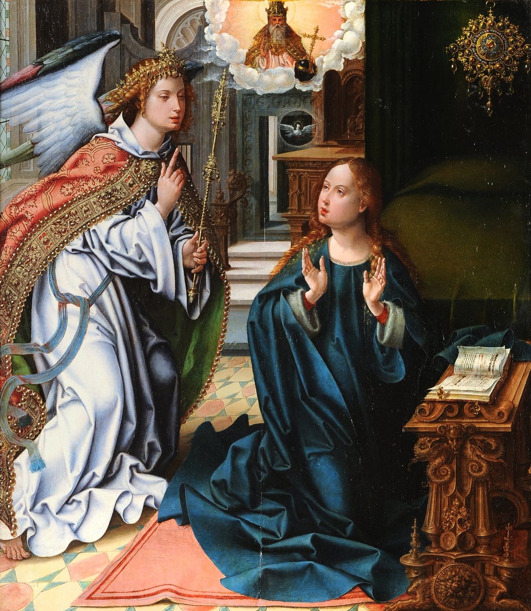 A Anunciação de Pieter Coecke van Aelst