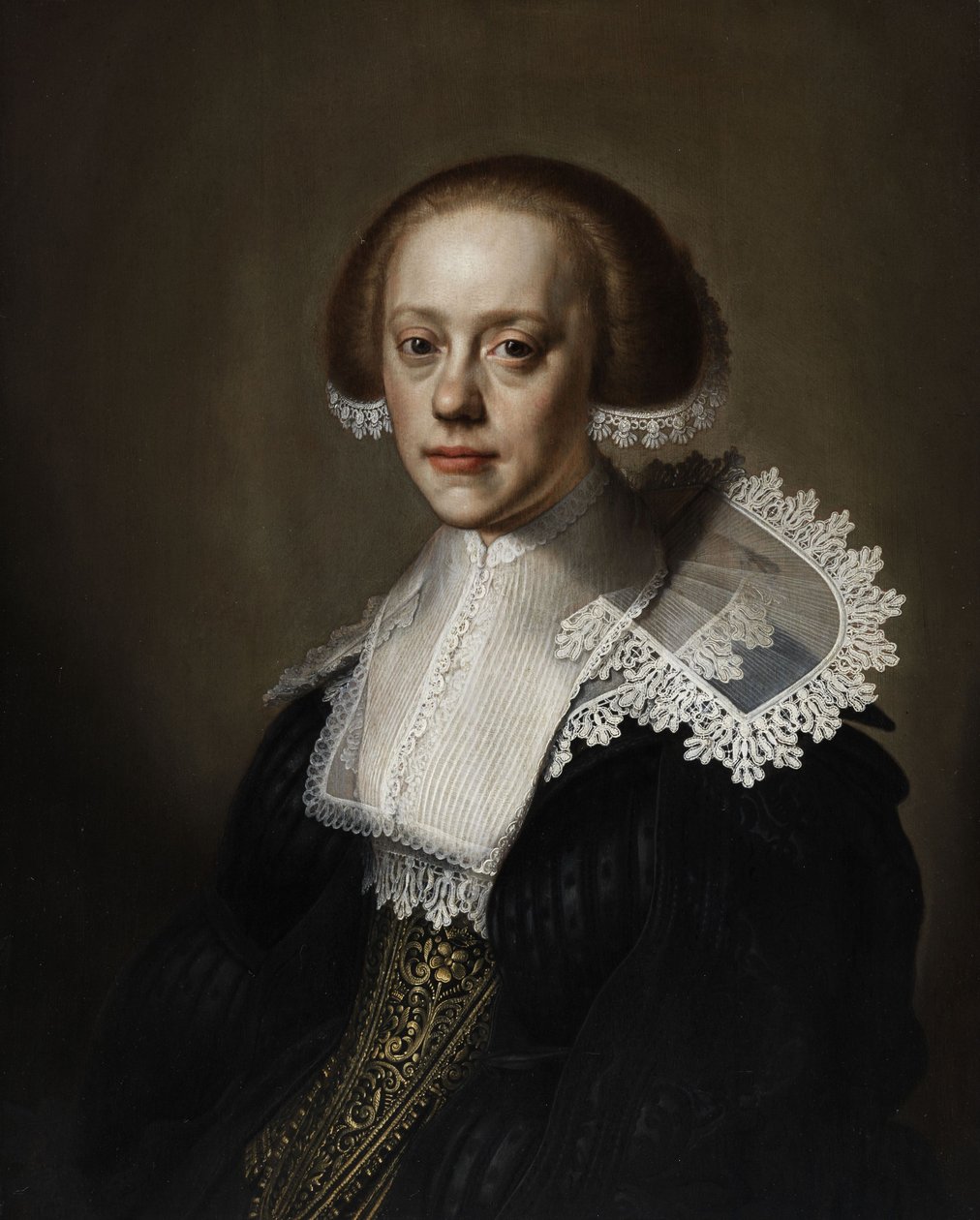 Retrato de uma senhora de Pieter Dubordieu