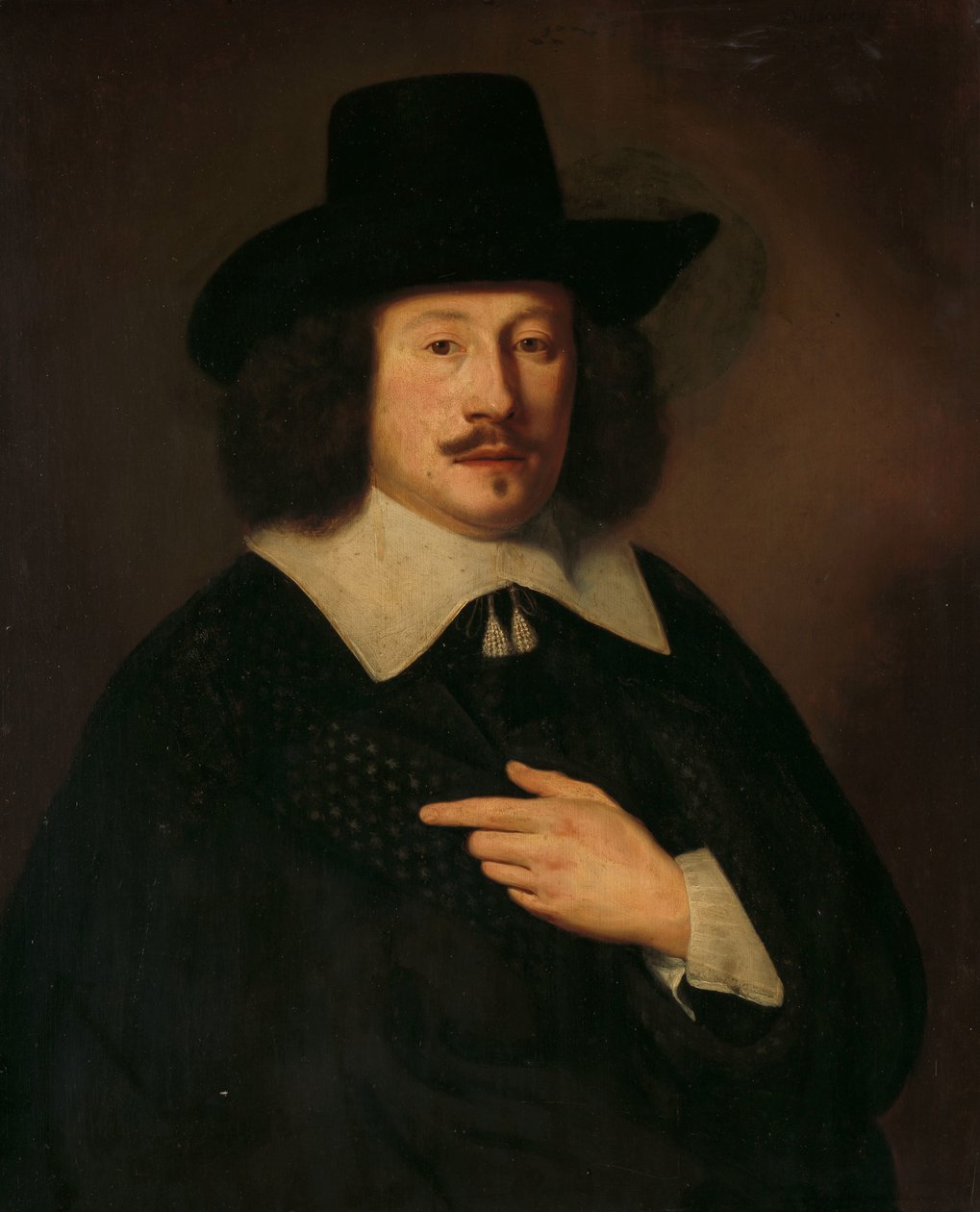 Retrato de um homem de Pieter Dubordieu