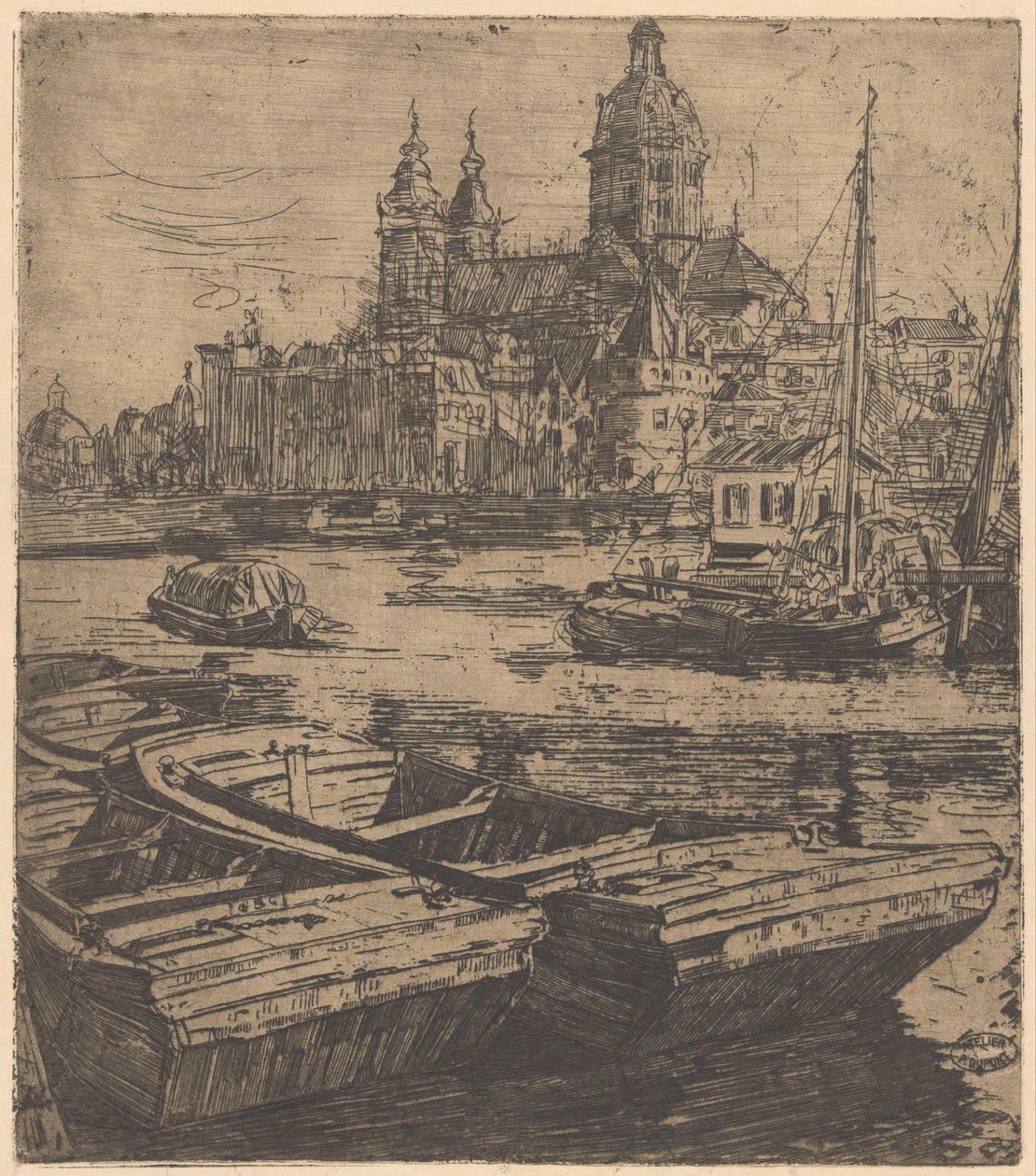 Basílica de São Nicolau em Amsterdã de Pieter Dupont