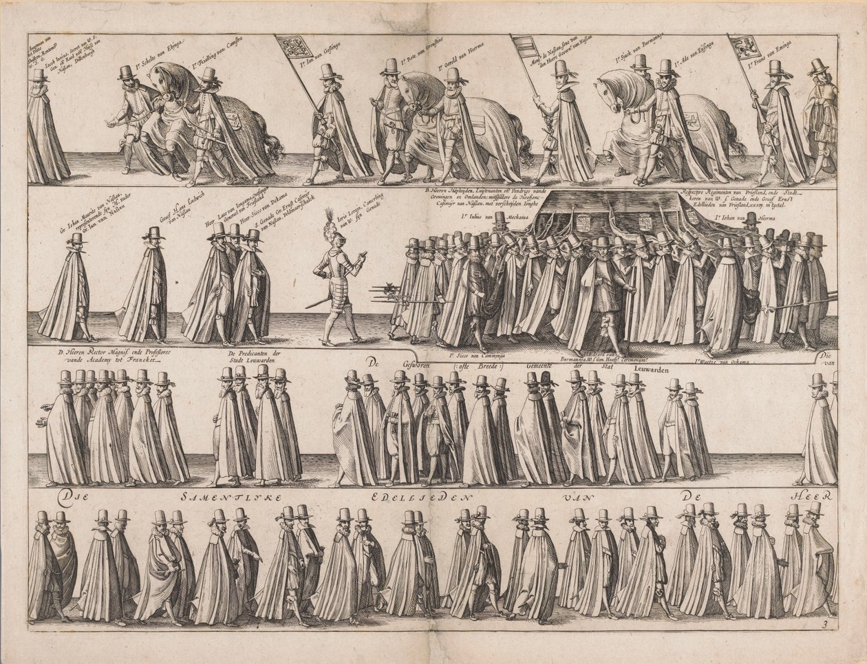 Enterro de William Louis de Pieter Feddes van Harlingen