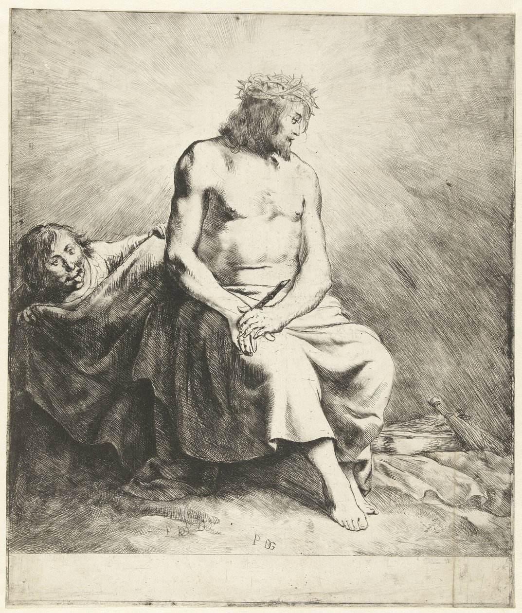 Zombaria de Cristo de Pieter Fransz de Grebber
