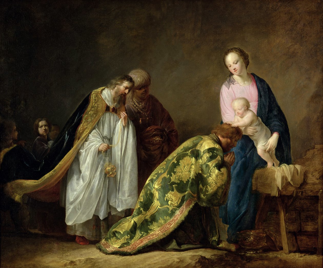 A Adoração dos Magos, 1638. de Pieter Fransz de Grebber