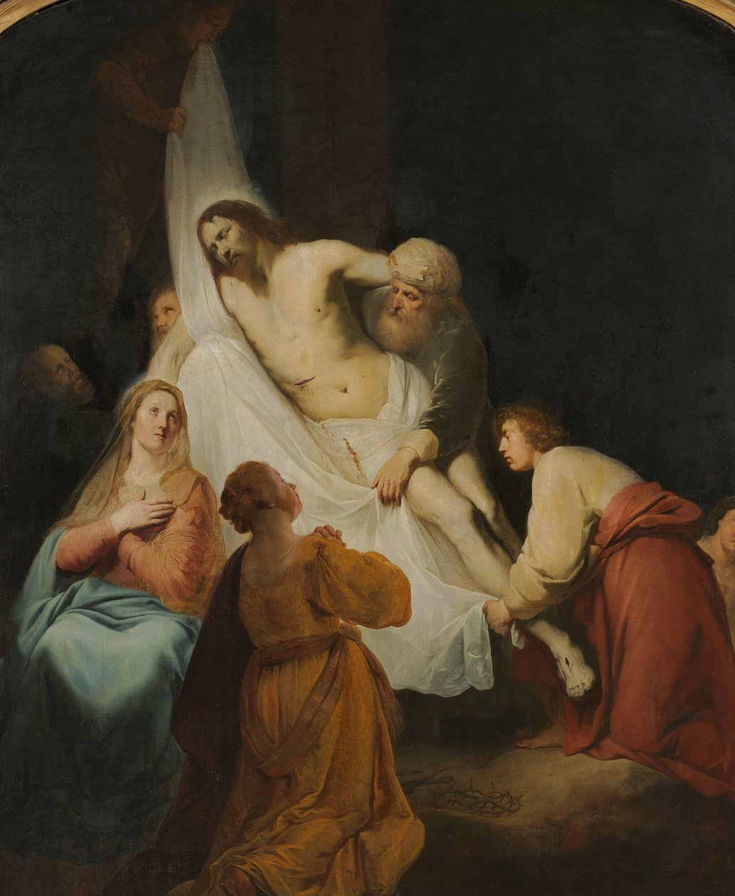 A descida da cruz de Pieter Fransz de Grebber