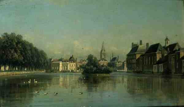 Vista de Haia de Pieter Gerard Vertin