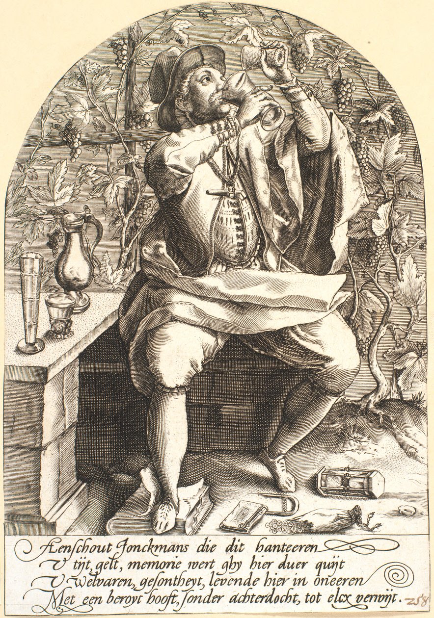 Senhor, sátira à embriaguez de Pieter Goos