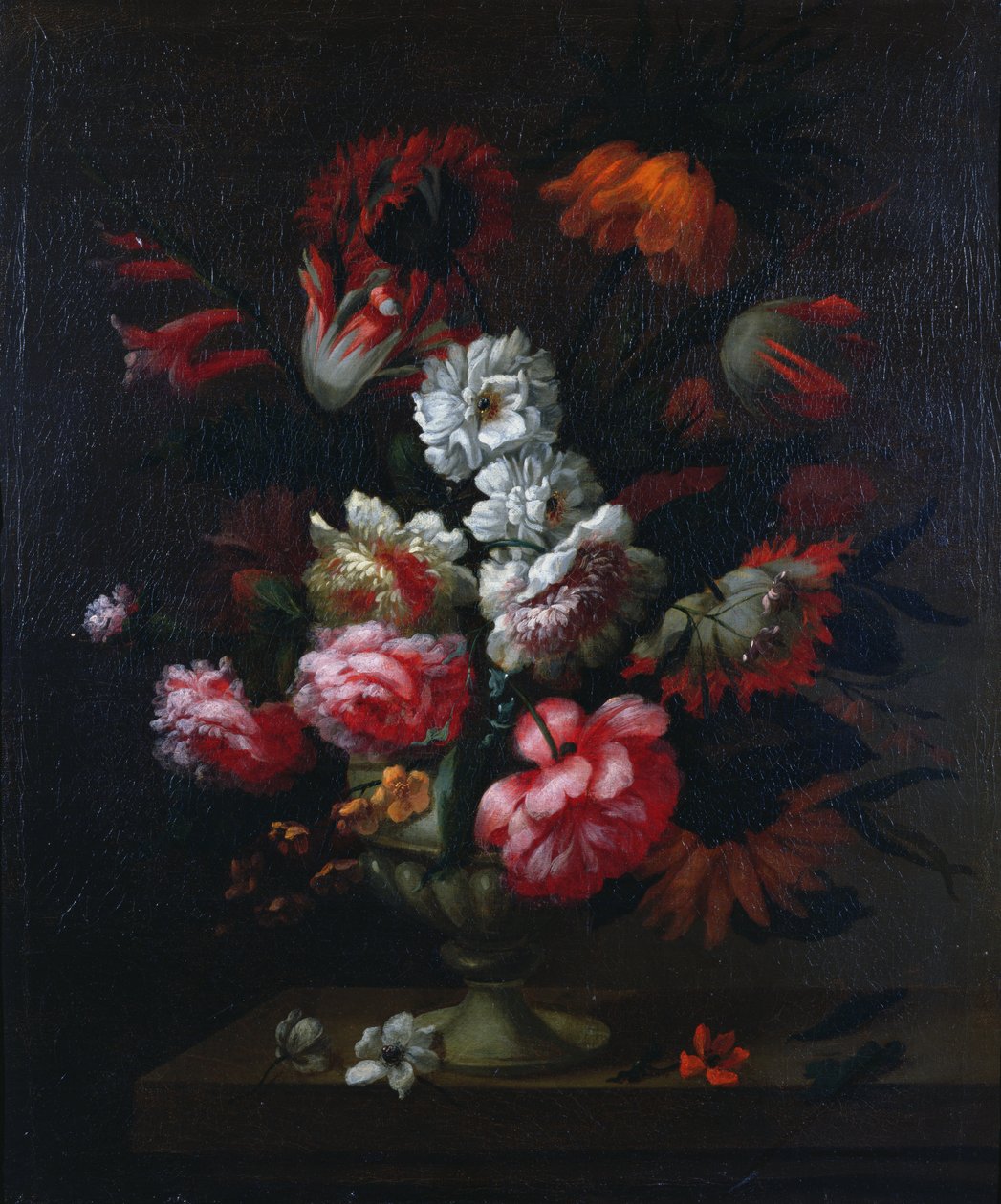 Ainda vida de flores em uma urna (par de 78177) de Pieter Hardime