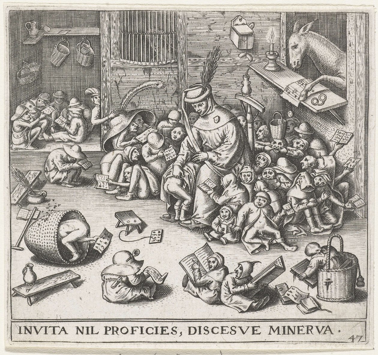 A bunda na escola de Pieter Heyden van der