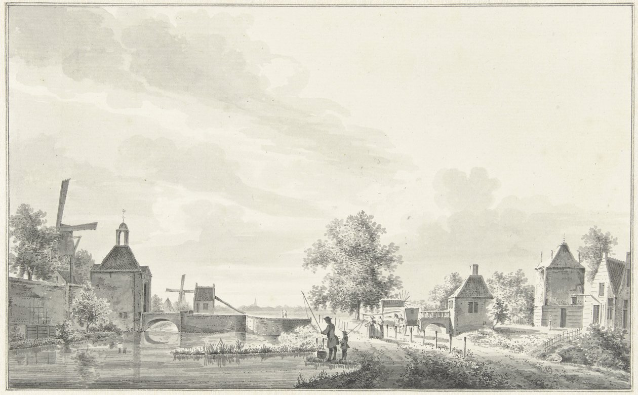 O portão Benskoper em IJsselstein de Pieter Jan van Liender
