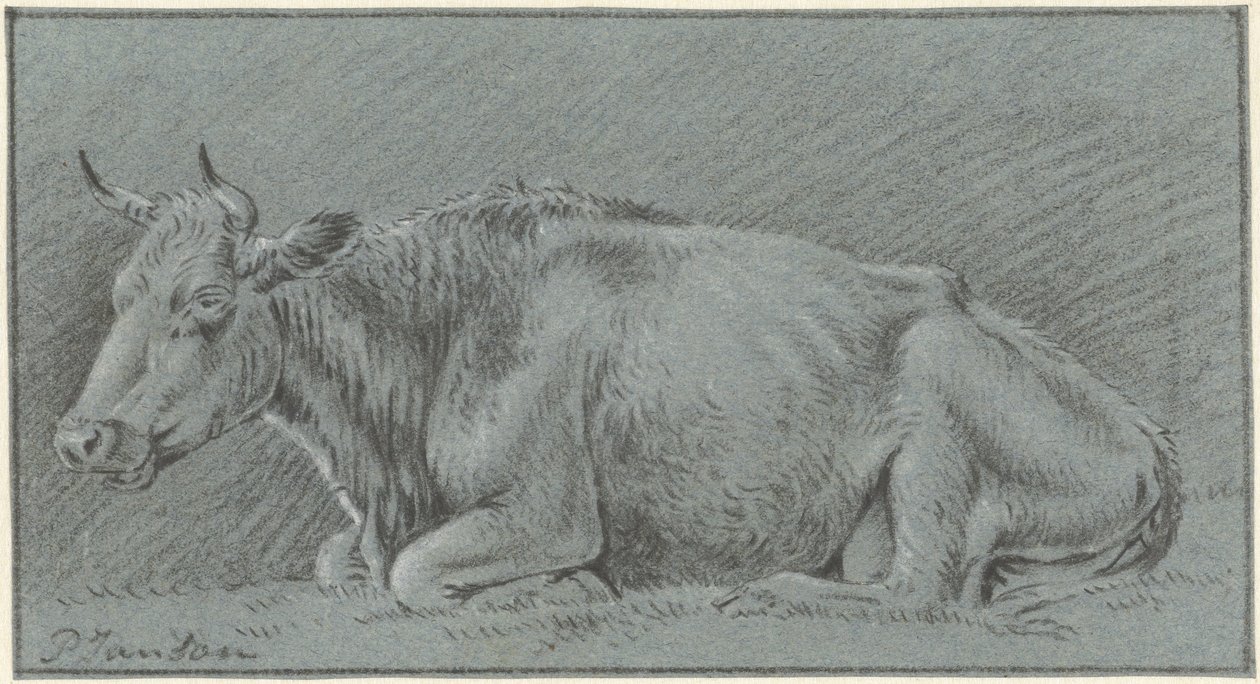 Vaca deitada de Pieter Janson