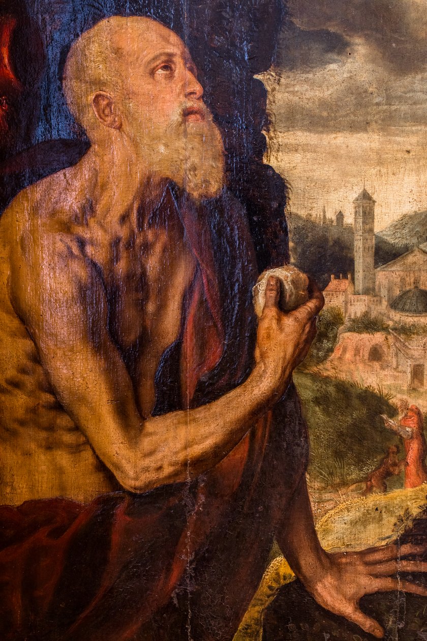 São Jerónimo, o Penitente de Pieter Jansz. Pourbus