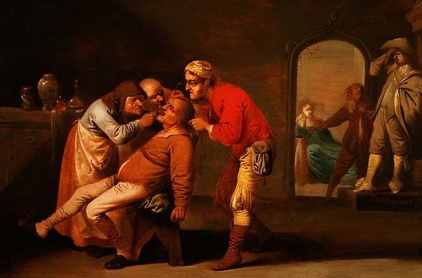 Uma Visita ao Dentista de Pieter Jansz. Quast
