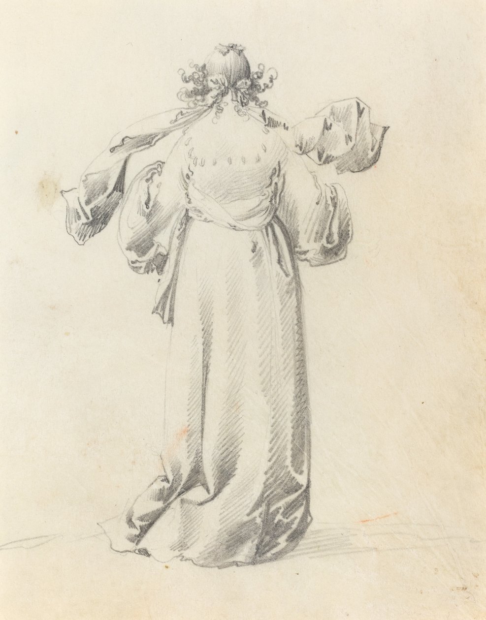 Senhora vista por trás de Pieter Jansz Quast