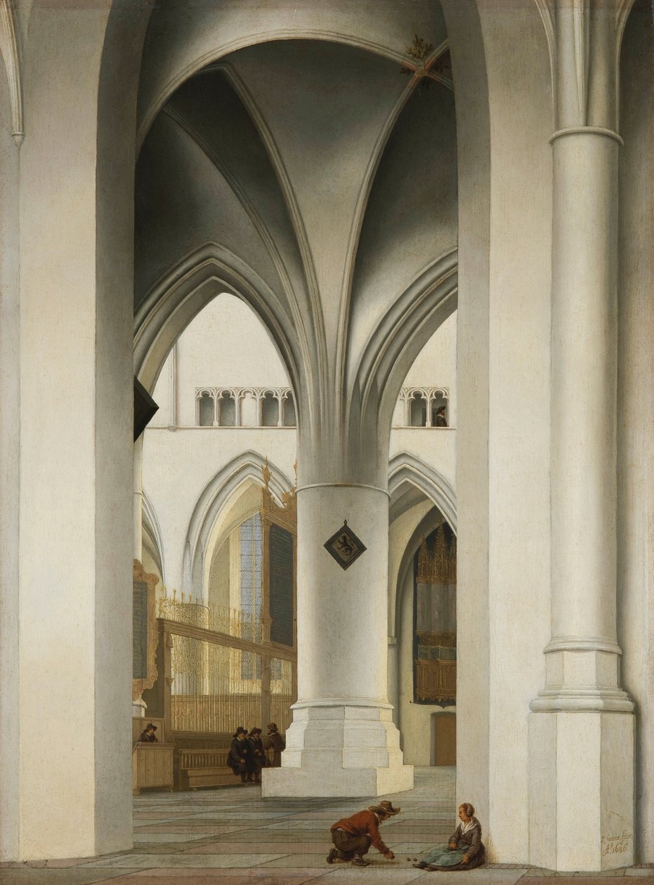 "Vue du choeur de l